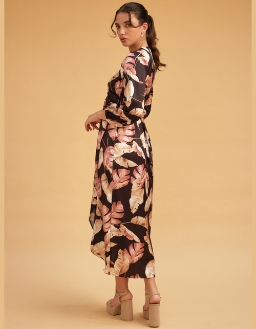 Vestido Isabella Negro Print