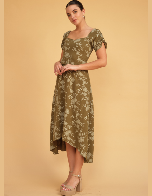 Vestido Mallorca Verde Print