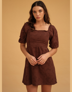 Vestido Molina Marrón