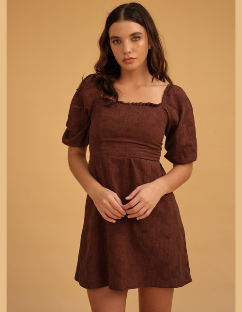 Vestido Molina Marrón