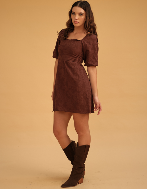 Vestido Molina Marrón