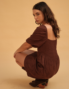 Vestido Molina Marrón