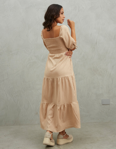 Vestido Vania Beige